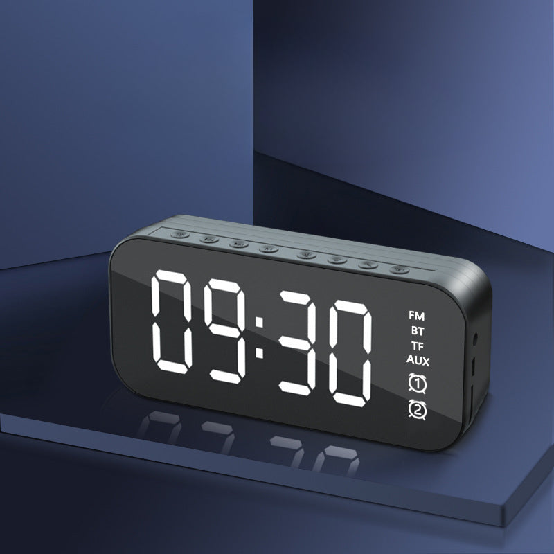 Radio reloj despertador Bluetooh Sd alarma dual recargable