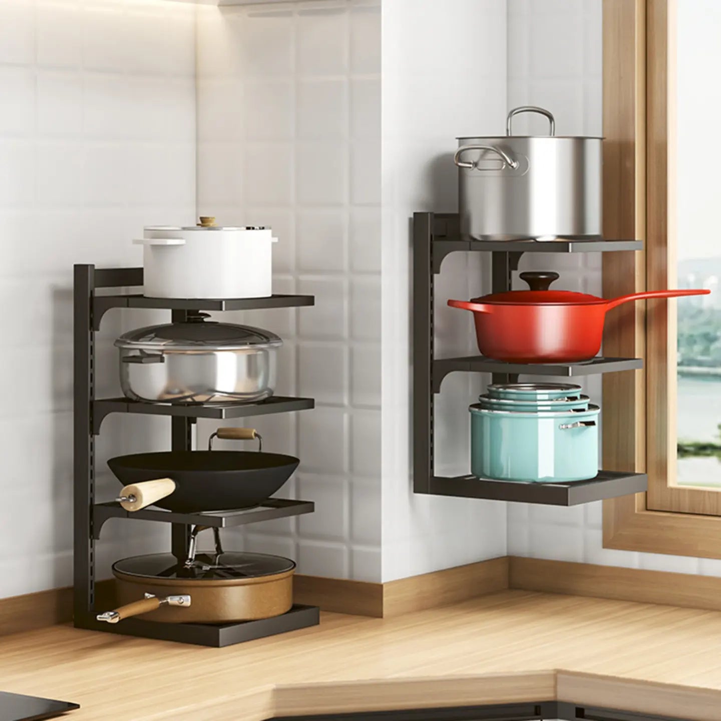 Estante 3 niveles para cocina