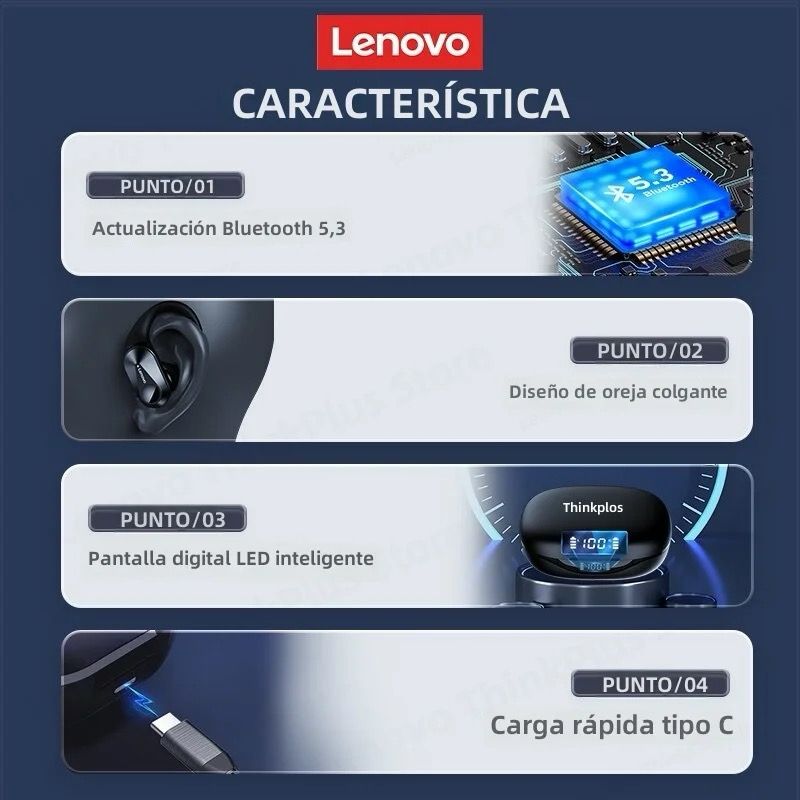 Auriculares sobre oreja & In ear LP75 Lenovo