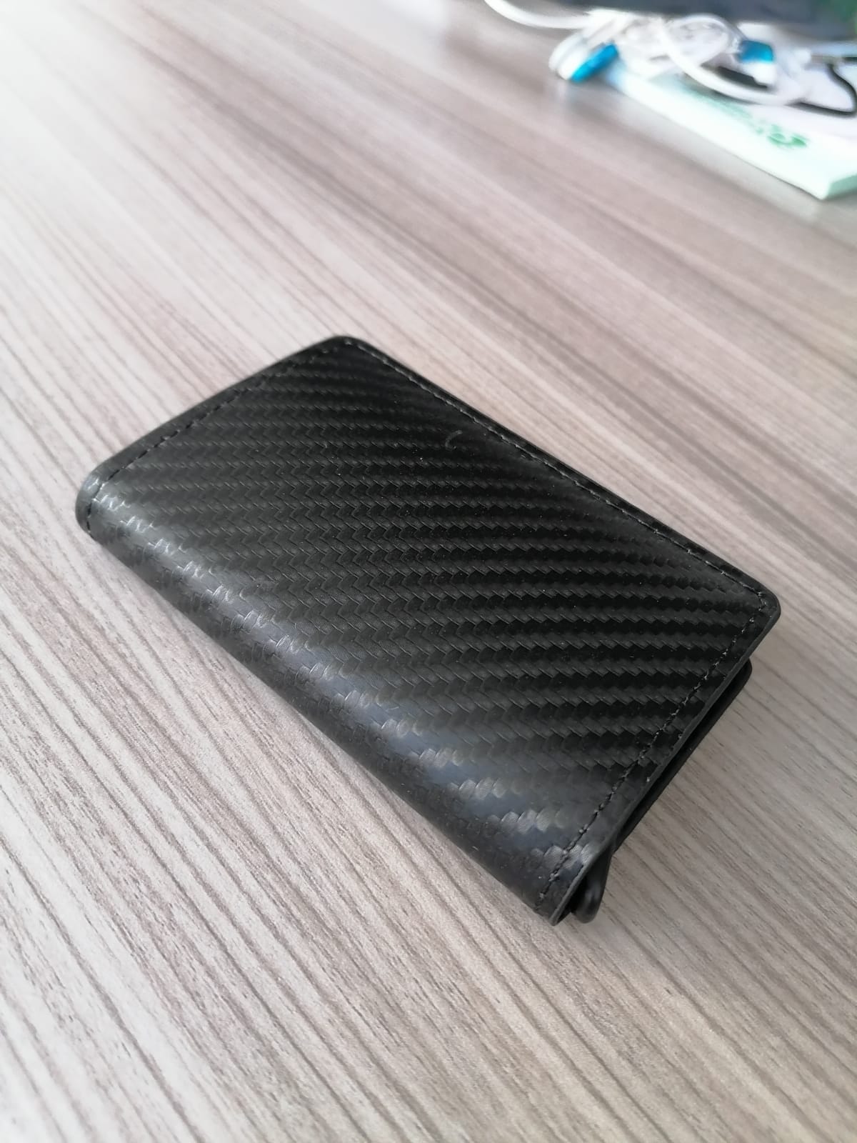 BILLETERA TARJETERO HOMBRE RFID bunker
