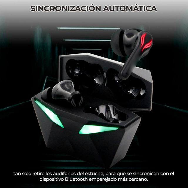 Audifonos Gamer Inalámbricos Bluetooth Originales KW01 easy sto