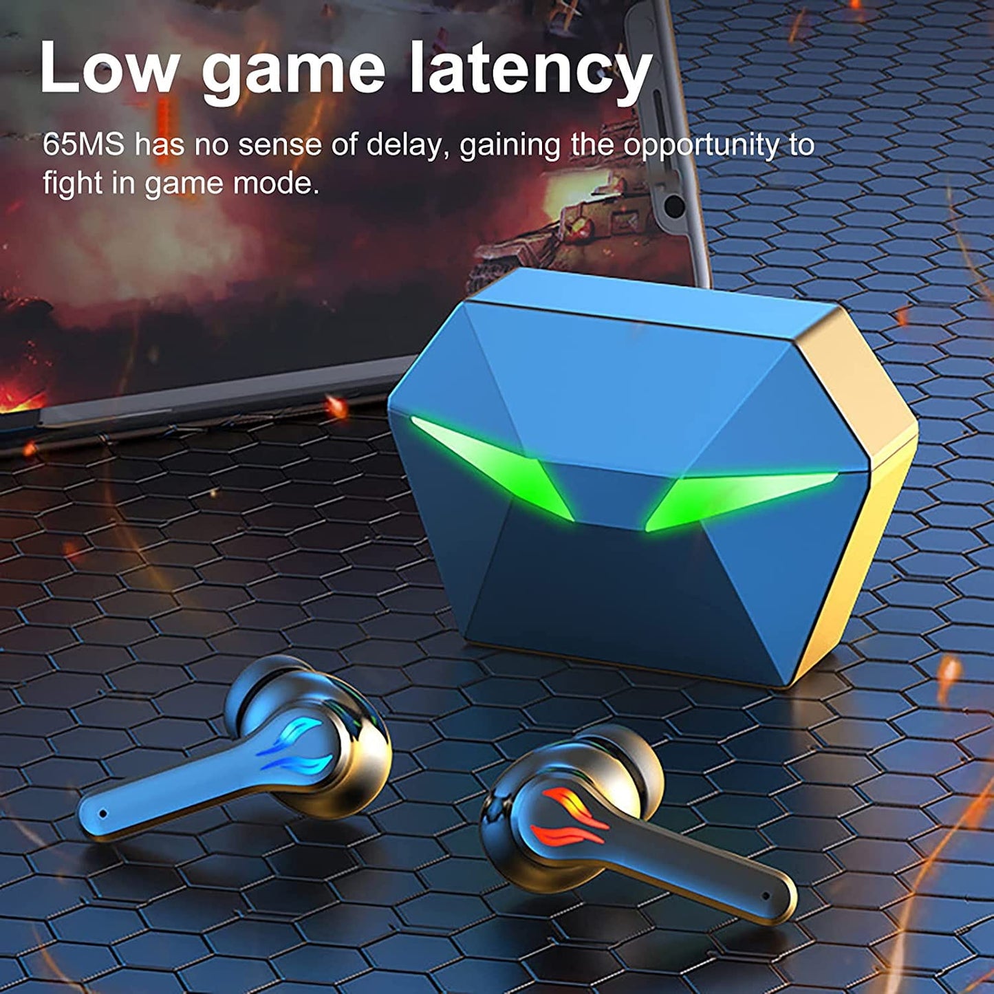 Audifonos Gamer Inalámbricos Bluetooth Originales KW01 easy sto